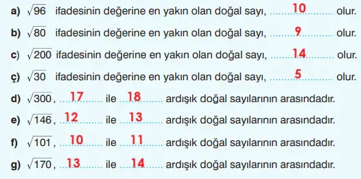 8. Sınıf Matematik Ders Kitabı Sayfa 108-109-110-111. Cevapları Sonuç Yayınları 2 8. Sınıf Matematik Ders Kitabı Sayfa 108. Cevapları