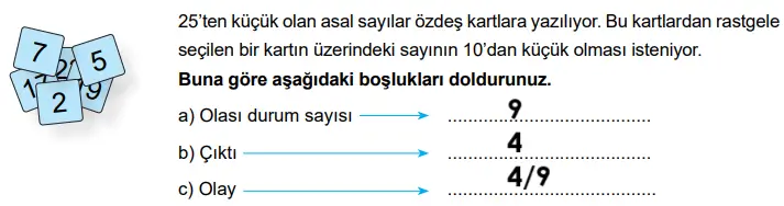 8. Sınıf Matematik Ders Kitabı Sayfa 113. Cevapları