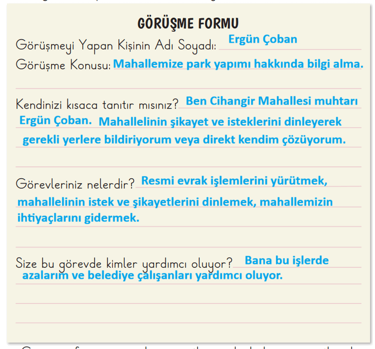 2. Sınıf Hayat Bilgisi Ders Kitabı Sayfa 24 Cevapları İkinci Kitap