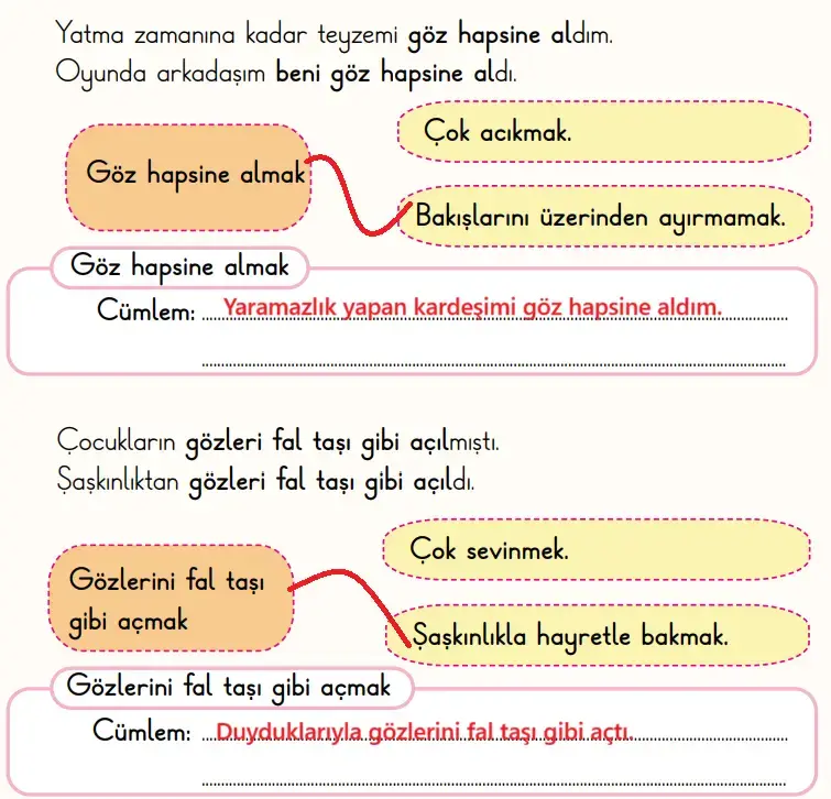 2. Sınıf Türkçe Ders Kitabı Sayfa 128 Cevapları İkinci Kitap