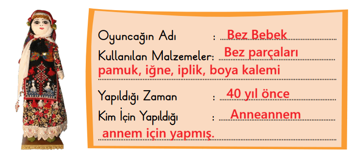 2. Sınıf Türkçe Ders Kitabı Sayfa 46 Cevapları İkinci Kitap