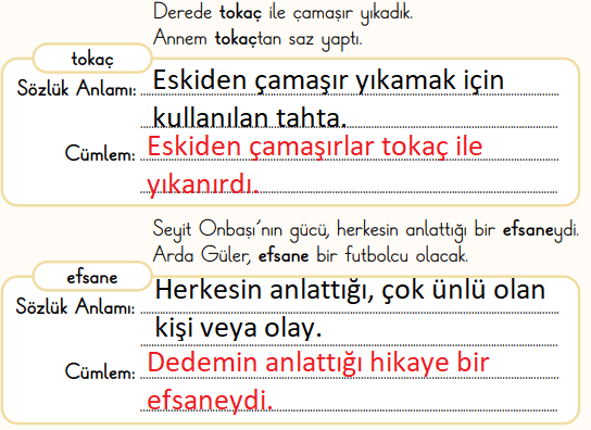 2. Sınıf Türkçe Ders Kitabı Sayfa 28 Cevapları