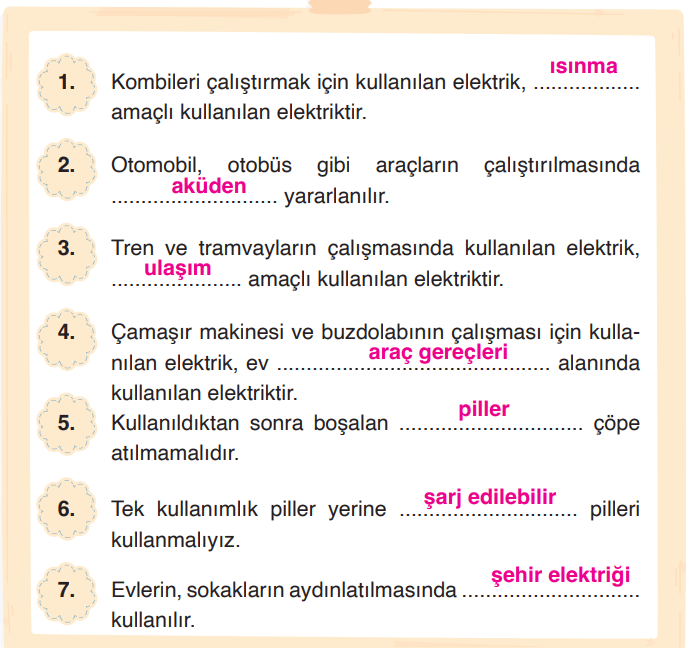 3. Sınıf Fen Bilimleri Ders Kitabı Sayfa 242 Cevapları CEM Yayınları