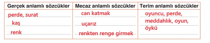4. Sınıf Türkçe Ders Kitabı Sayfa 203 Cevapları ADA Yayınları 4. Sınıf Türkçe Ders Kitabı Sayfa 203 Cevapları ADA Yayınları