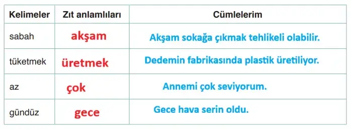 4. Sınıf Türkçe Ders Kitabı Sayfa 259 Cevapları ADA Yayınları 4. Sınıf Türkçe Ders Kitabı Sayfa 259 Cevapları ADA Yayınları