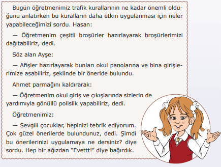 4. Sınıf Trafik Güvenliği Ders Kitabı Sayfa 52-53. Cevapları Anka Yayınevi