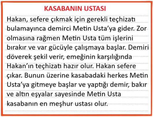 4. Sınıf Türkçe Ders Kitabı Sayfa 190 Cevapları 4. Sınıf Türkçe Ders Kitabı Sayfa 190 Cevapları