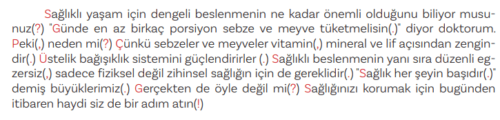 5. Sınıf Türkçe Ders Kitabı Sayfa 146 Cevapları İkinci Kitap