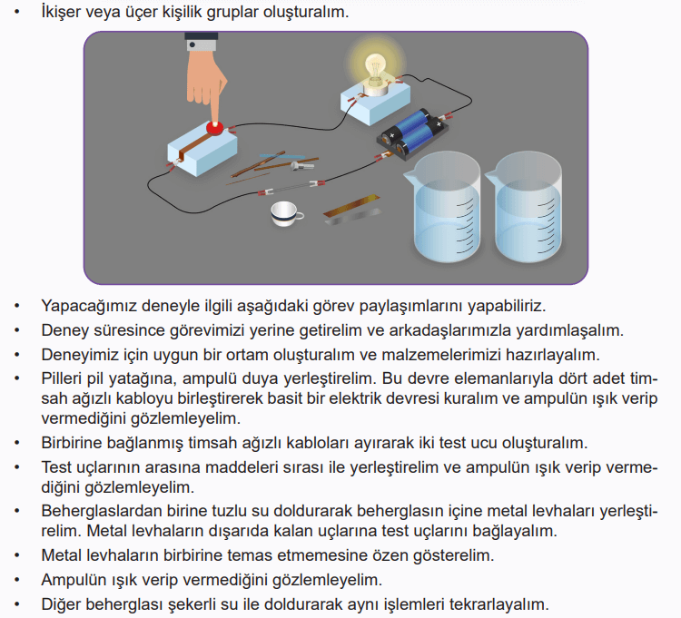 6. Sınıf Fen Bilimleri Ders Kitabı Sayfa 70-71 Cevapları İkinci Kitap