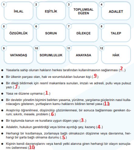 6. Sınıf Sosyal Bilgiler Ders Kitabı Sayfa 33 Cevapları