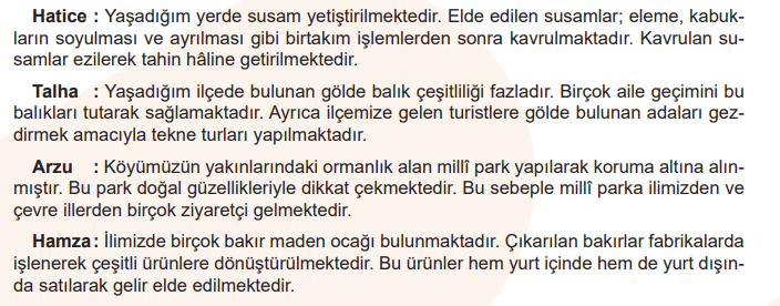 6. Sınıf Sosyal Bilgiler Ders Kitabı Sayfa 84 Cevapları İkinci Kitap 6. Sınıf Sosyal Bilgiler Ders Kitabı Sayfa 84 Cevapları İkinci Kitap