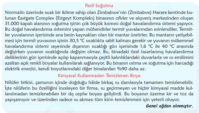 6. Sınıf Türkçe Ders Kitabı Sayfa 110 Cevapları İkinci Kitap
