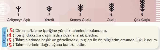 6. Sınıf Türkçe Ders Kitabı Sayfa 132-133-134-135-136. Cevapları 2. Kitap