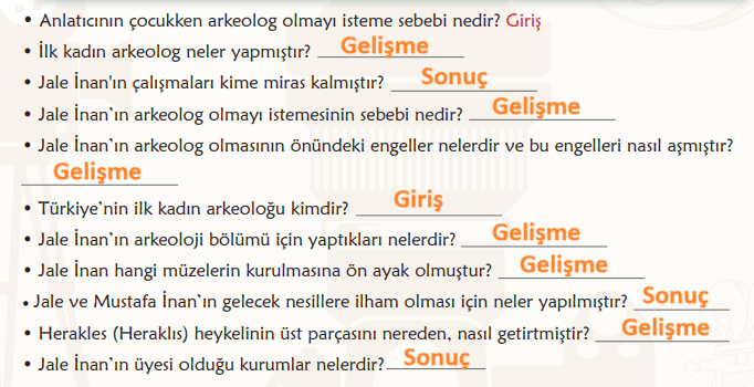6. Sınıf Türkçe Ders Kitabı Sayfa 134 Cevapları İkinci Kitap