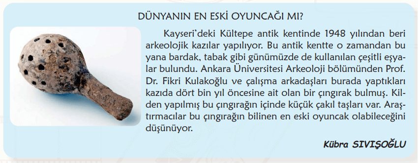 6. Sınıf Türkçe Ders Kitabı Sayfa 138 Cevapları İkinci Kitap