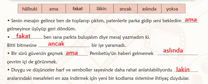 6. Sınıf Türkçe Ders Kitabı Sayfa 55 Cevapları İkinci Kitap