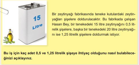 6. Sınıf Matematik Ders Kitabı Sayfa 180. Cevapları Birinci Kitap