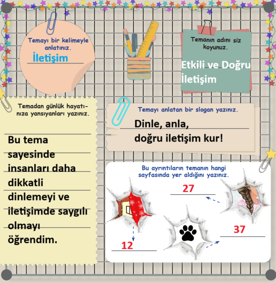6. Sınıf Türkçe Ders Kitabı Sayfa 58-59-60. Cevapları 2. Kitap 3 6. Sınıf Türkçe Ders Kitabı Sayfa 60 Cevapları
