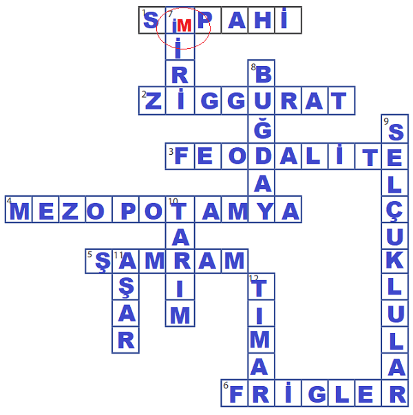7. Sınıf Sosyal Bilgiler Ders Kitabı Sayfa 186-191-192. Cevapları MEB Yayınları