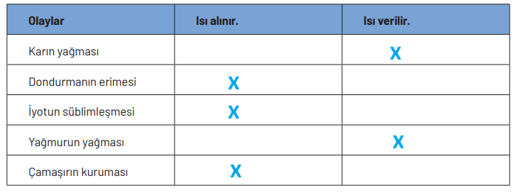 8. Sınıf Fen Bilimleri Ders Kitabı Sayfa 170-171. Cevapları Hecce Yayıncılık