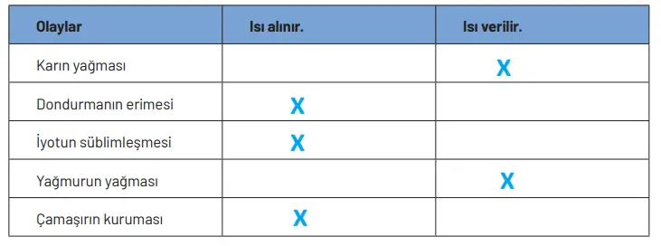 8. Sınıf Fen Bilimleri Ders Kitabı Sayfa 170-171 Cevapları