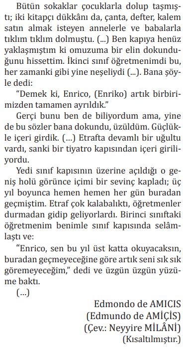8. Sınıf Türkçe Ders Kitabı Sayfa 164-165. Cevapları MEB Yayınları 1 8. Sınıf Türkçe Ders Kitabı Sayfa 164 Cevapları MEB Yayınları
