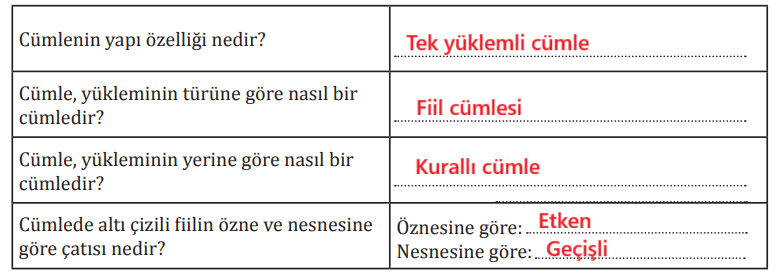 8. Sınıf Türkçe Ders Kitabı Sayfa 198-199 Cevapları MEB Yayınları