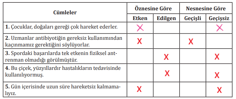 8. Sınıf Türkçe Ders Kitabı Sayfa 204 Cevapları MEB Yayınları