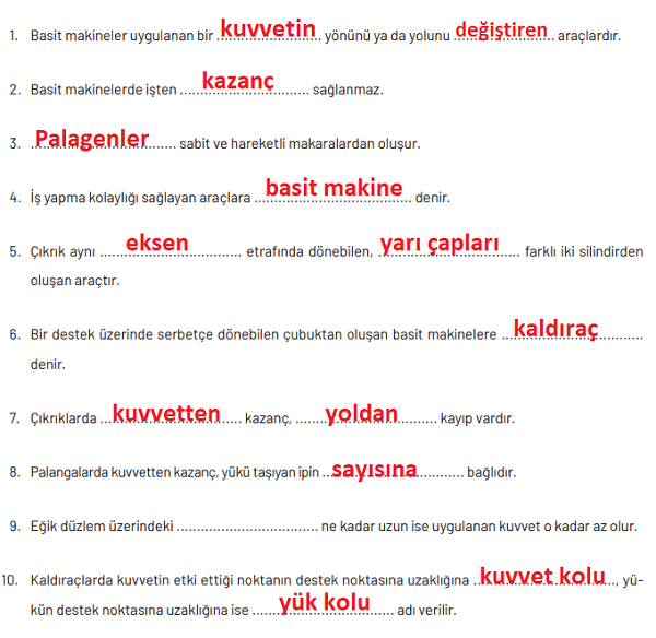 8. Sınıf Fen Bilimleri Ders Kitabı Sayfa 215-216-217-218. Cevapları Hecce Yayıncılık 3 8. Sınıf Fen Bilimleri Ders Kitabı Sayfa 217. Cevapları
