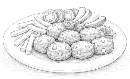 Gökkuşağı Köftesi