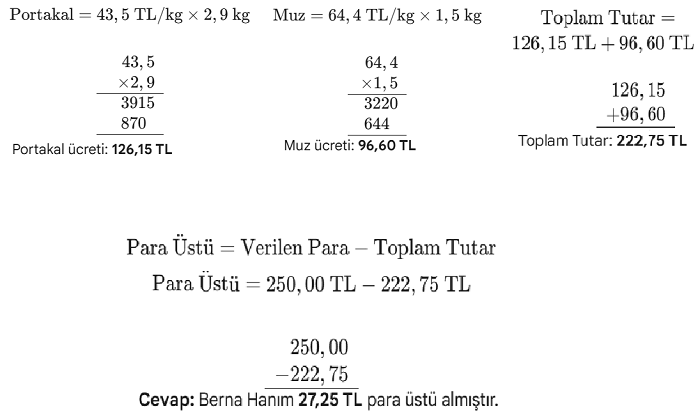 Problem 24 Berna Hanım
