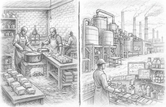 kimya endüstrisinin gelişimi