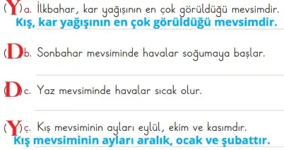 2. Sınıf Hayat Bilgisi Ders Kitabı Sayfa 59 Cevapları 2. Sınıf Hayat Bilgisi Ders Kitabı Sayfa 59 Cevapları