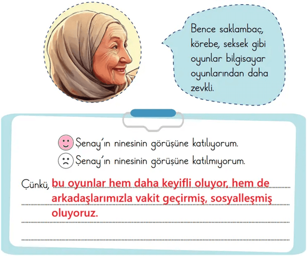 2. Sınıf Türkçe Ders Kitabı Sayfa 101 Cevapları