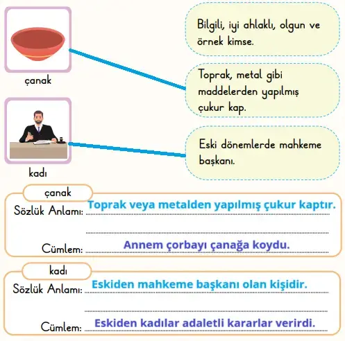 2. Sınıf Türkçe Ders Kitabı Sayfa 106 Cevapları