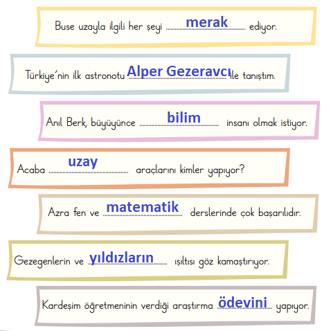 2. Sınıf Türkçe Ders Kitabı Sayfa 78 Cevapları 2. Sınıf Türkçe Ders Kitabı Sayfa 78 Cevapları