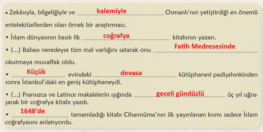 6. Sınıf Türkçe Ders Kitabı Sayfa 143 Cevapları İkinci Kitap