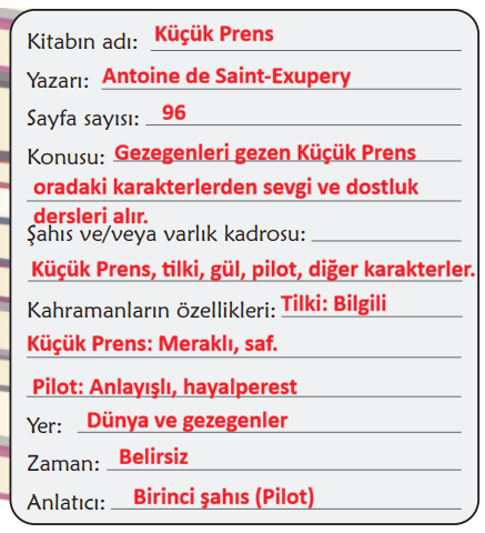 6. Sınıf Türkçe Ders Kitabı Sayfa 150 Cevapları İkinci Kitap