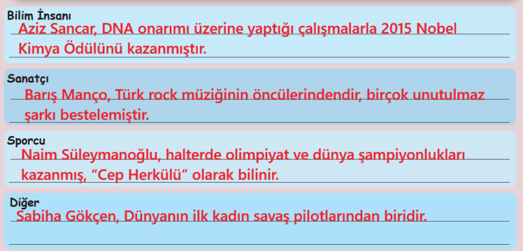 6. Sınıf Türkçe Ders Kitabı Sayfa 152 Cevapları İkinci Kitap