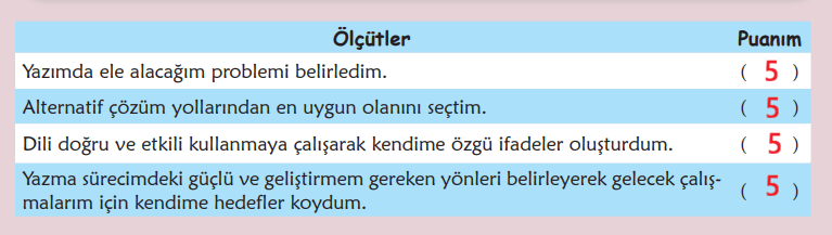 6. Sınıf Türkçe Ders Kitabı Sayfa 153 Cevapları İkinci Kitap