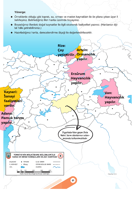 6. Sınıf Sosyal Bilgiler Ders Kitabı Sayfa 61 Cevapları