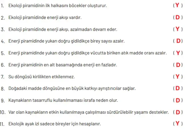 8. Sınıf Fen Bilimleri Ders Kitabı Sayfa 264. Cevapları 8. Sınıf Fen Bilimleri Ders Kitabı Sayfa 264. Cevapları
