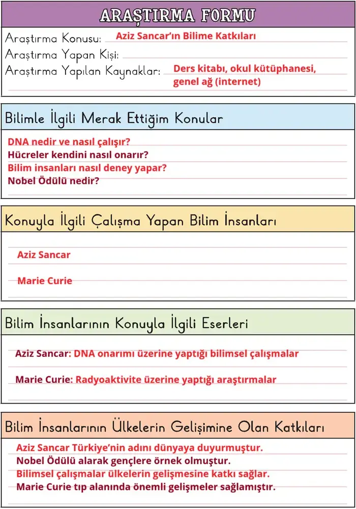 2. Sınıf Hayat Bilgisi Ders Kitabı Sayfa 96 Cevapları 2. Sınıf Hayat Bilgisi Ders Kitabı Sayfa 96 Cevapları