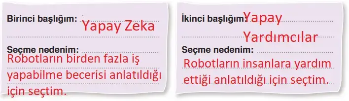 4. Sınıf Türkçe Ders Kitabı Sayfa 254 Cevapları 4. Sınıf Türkçe Ders Kitabı Sayfa 254 Cevapları