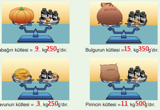4. Sınıf Matematik Ders Kitabı Sayfa 257. Cevapları 4. Sınıf Matematik Ders Kitabı Sayfa 257. Cevapları