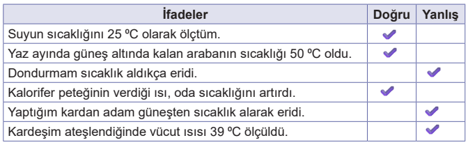 5. Sınıf Fen Bilimleri Ders Kitabı Sayfa 52 Cevapları