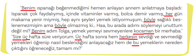 5. Sınıf Türkçe Ders Kitabı Sayfa 134 Cevapları