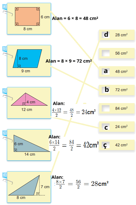 6. Sınıf Matematik Ders Kitabı Sayfa 130. Cevapları