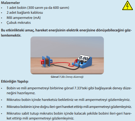8. Sınıf Fen Bilimleri Ders Kitabı Sayfa 265-268. Cevapları MEB Yayınları