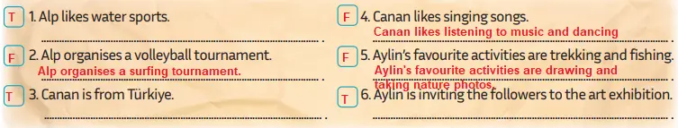 5. Sınıf İngilizce Ders Kitabı Sayfa 37 Cevapları 5. Sınıf İngilizce Ders Kitabı Sayfa 37 Cevapları